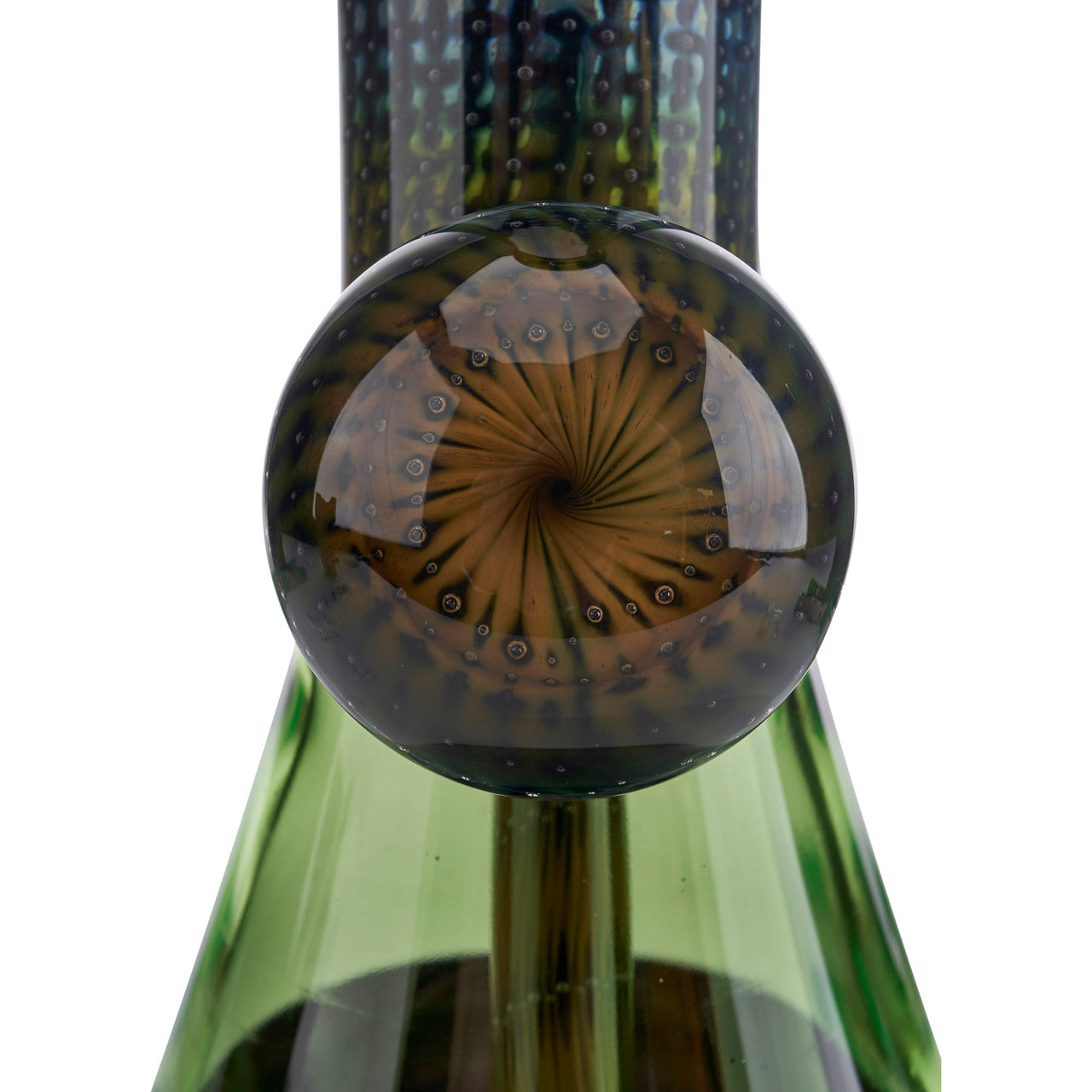 steve sizelove glass mini tube fully worked beaker water pipe bong