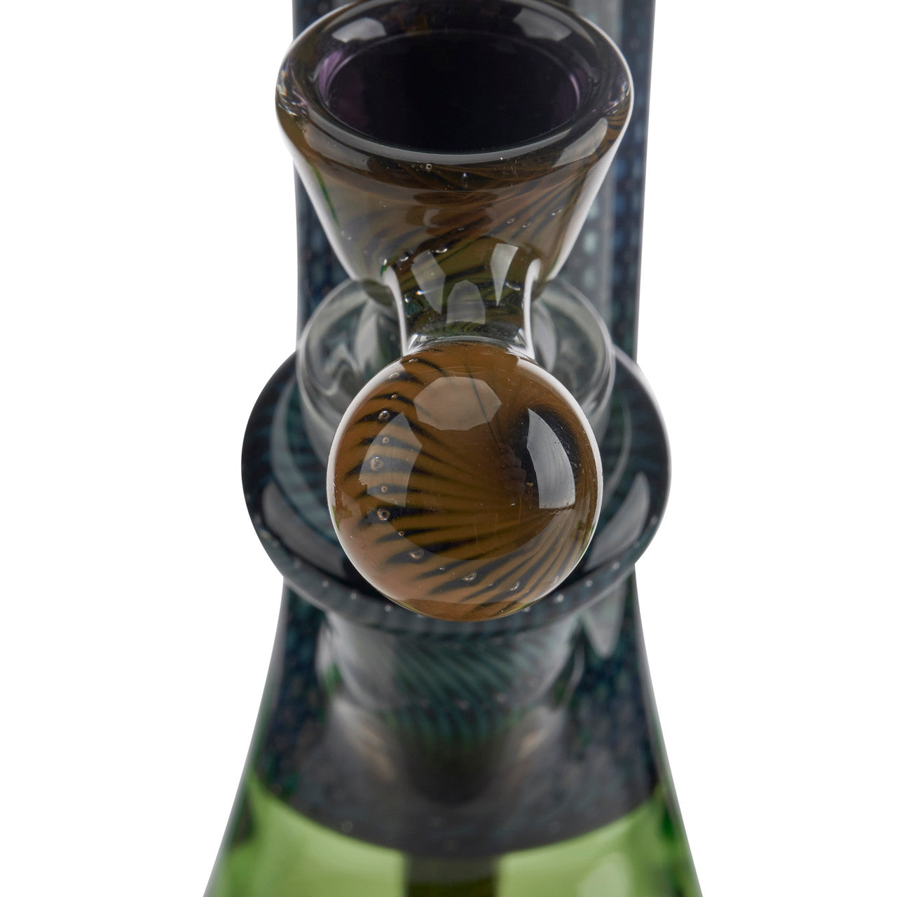 steve sizelove glass mini tube fully worked beaker bottom tube