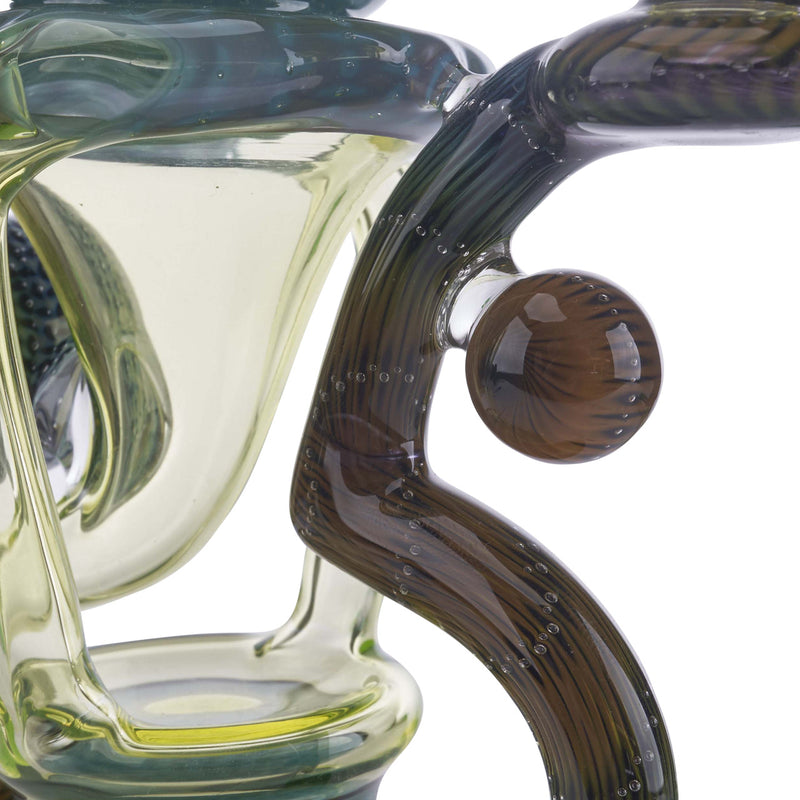 steve sizelove glass recycler with 14mm 90 degree joint