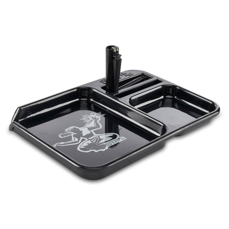 str8 case melamine small lighter holder rolling tray
