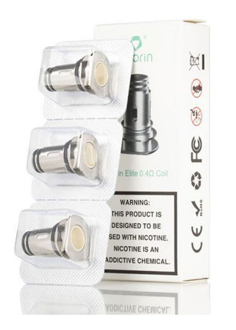 Suorin Elite Replacment Coils avialable in 1.0ohm and 0.4ohm 3