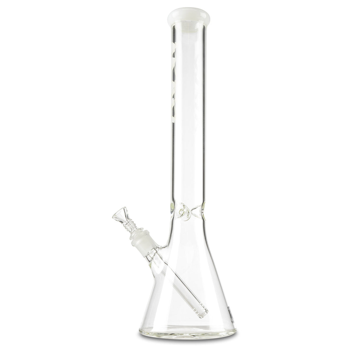 MAV Glass White Beaker Bong for Dry Herb