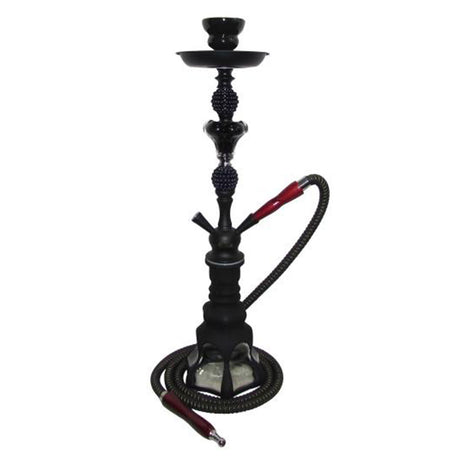 Tanya Hammer One Hose Hookah with Matching Hose  Black