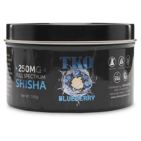 Blueberry Full Spectrum CBD Shisha 250mg from TKO