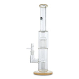 toro glass 7 to 13 full size bong for smoking dry herbs and flower