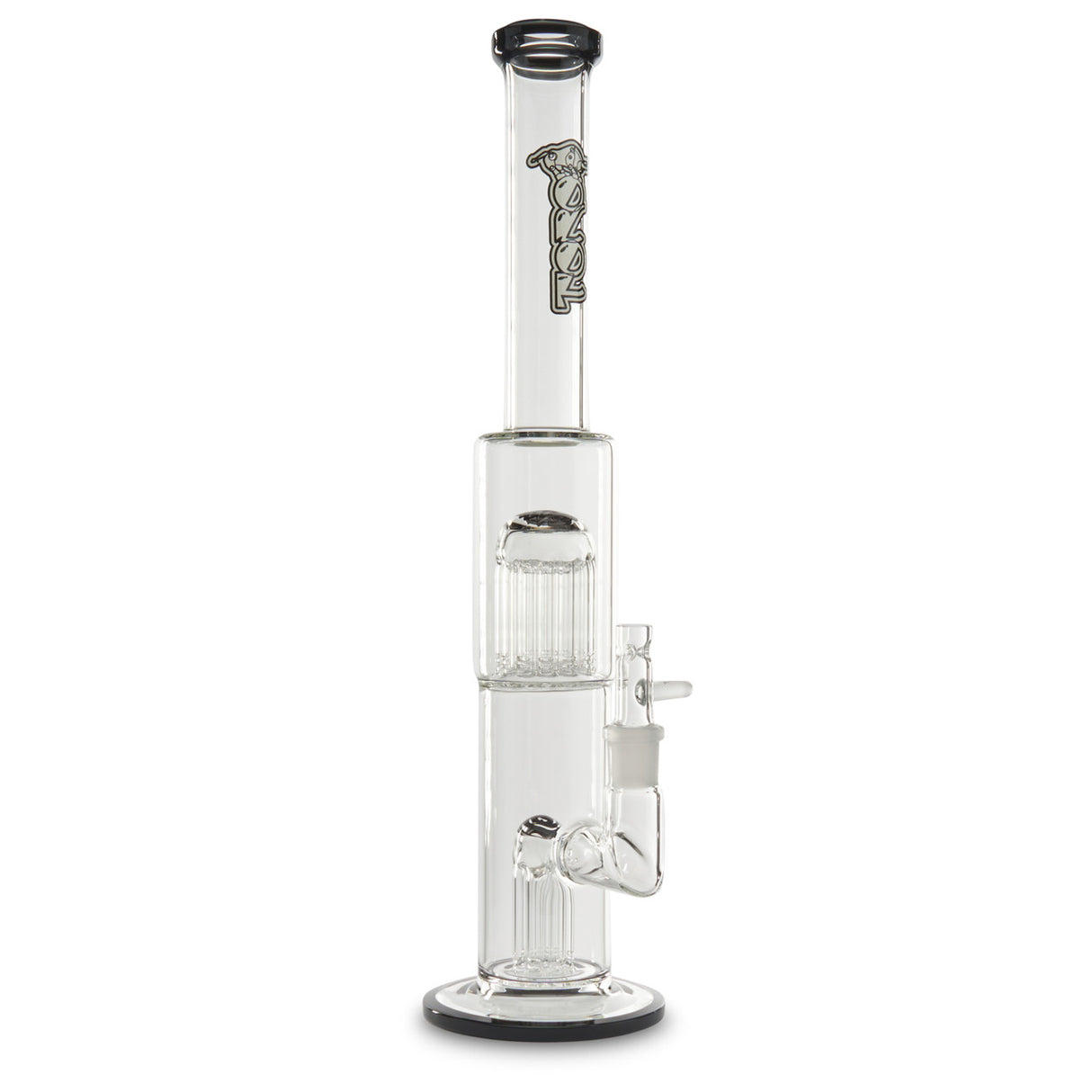 toro glass 7 to 13 full size jet black with wig wag cap water pipe online