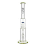 toro glass full size 7 to 13 slyme green and cfl water pipe for dry herbs