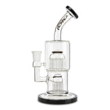 toro glass 7 to 13 jet black and encalmo colored water pipe