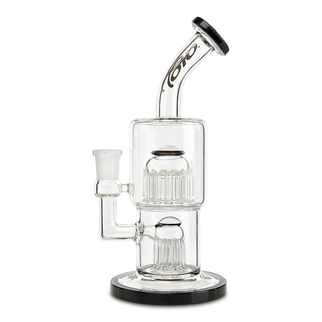 toro glass 7 to 13 jet black and encalmo colored water pipe