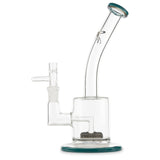 toro glass hex aqua azul and steel wool pipe by jp toro