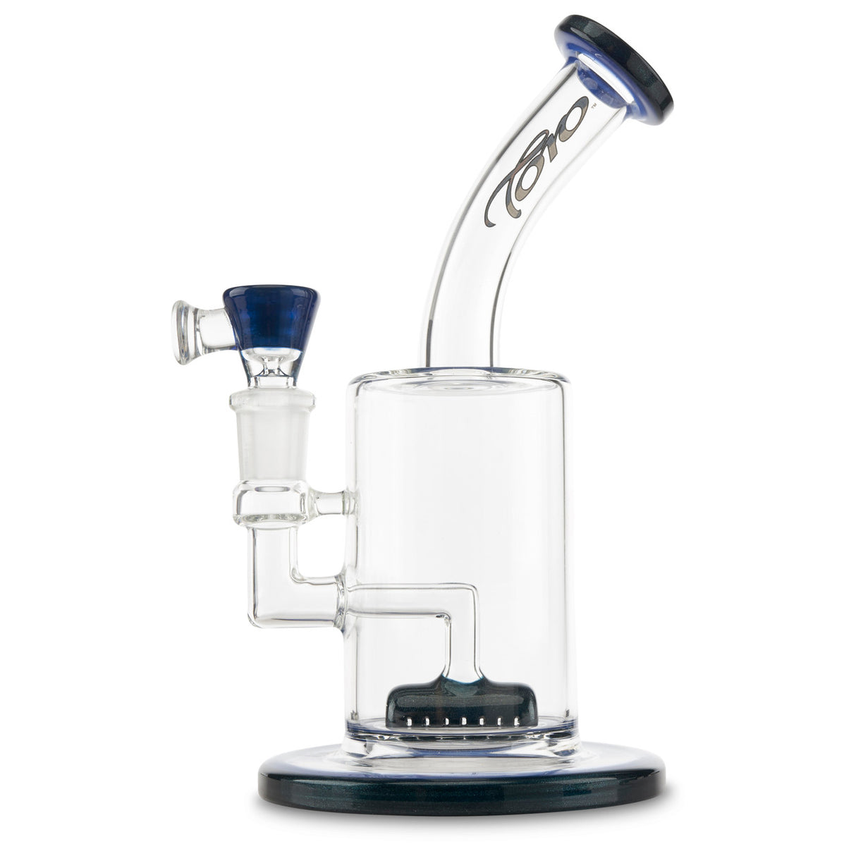 toro glass hex unobtanium and cobalt blue colored pipe
