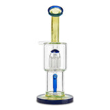 toro glass mac 8 cobalt blue and slyme green 7 inch dab rig for sale