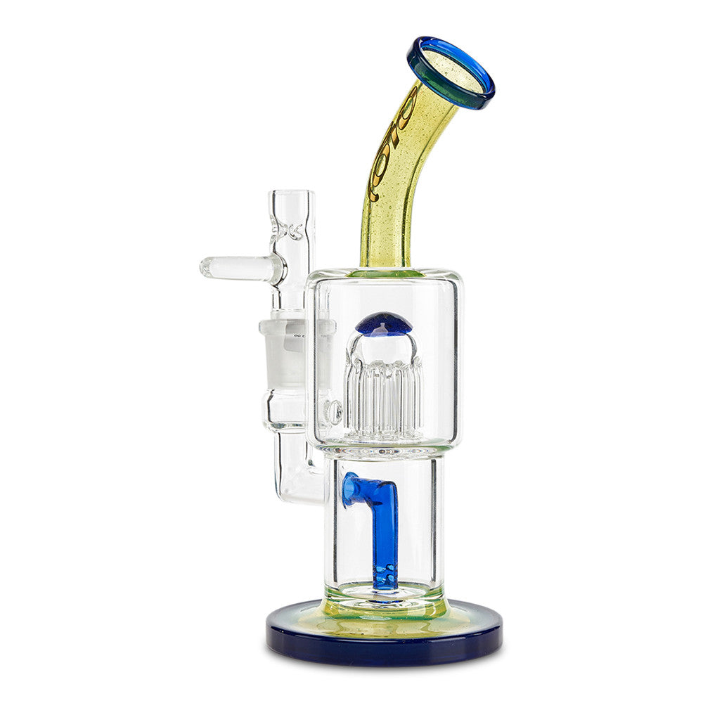toro glass mac 8 cobalt blue and slyme green rig for sale online