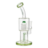 toro glass mac 8 green stardust dab rig for smoking wax and oils