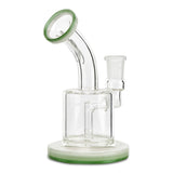 toro glass mac xl green and white 14mm female pipe for dabs