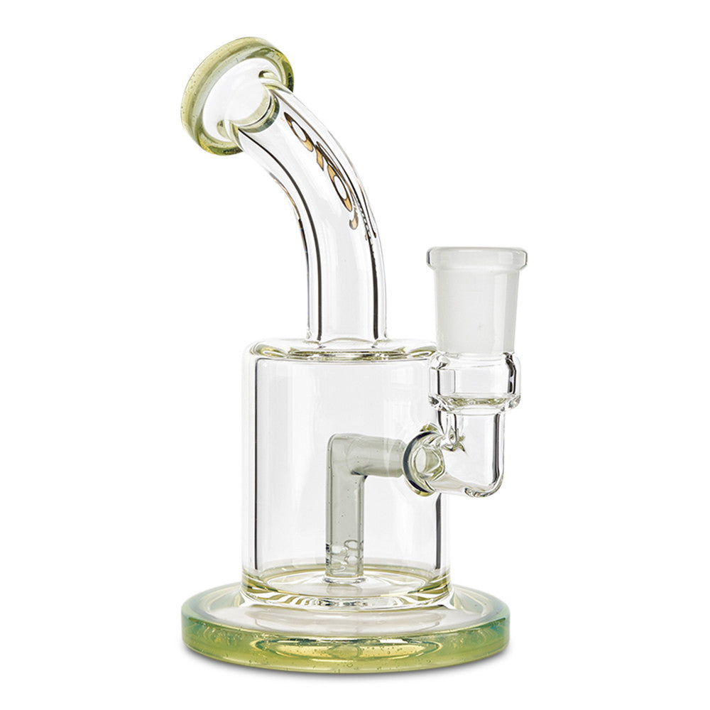toro glass mac xl translucent green rig for wax and oil