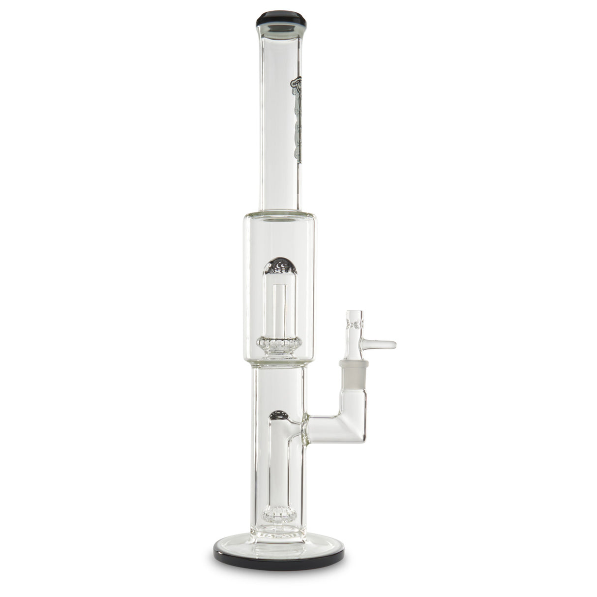 toro glass showerhead to showerhead jet black with wig wag caps