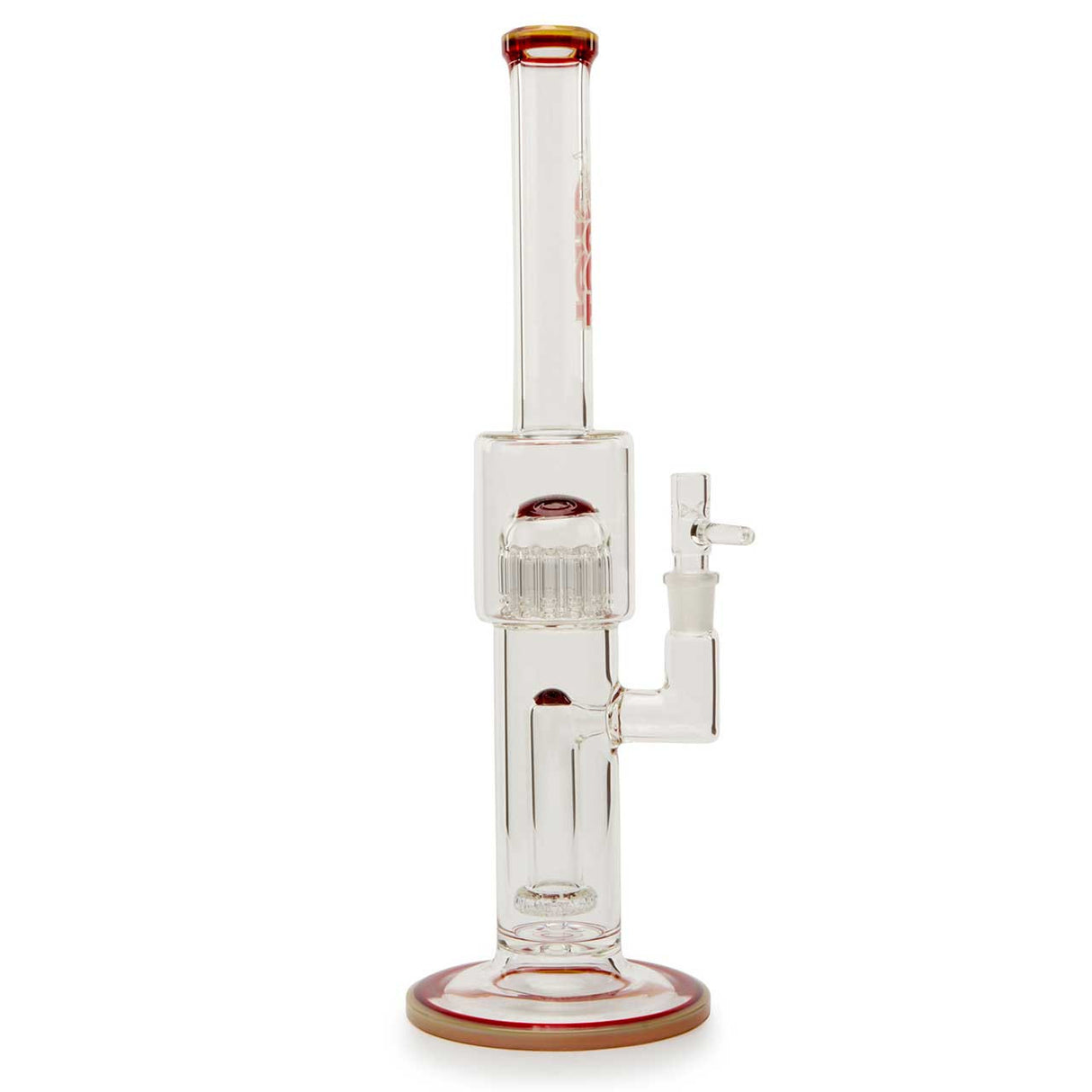 Toro Glass Shrub Circ 18-inch all water pipe with Sandstorm Red Elvis colored accents and 18mm female joint