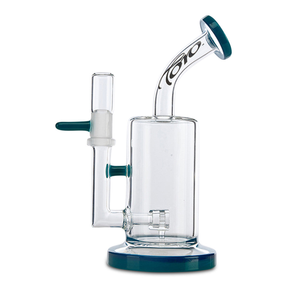 toro glass sideways jet teal bong for sale online