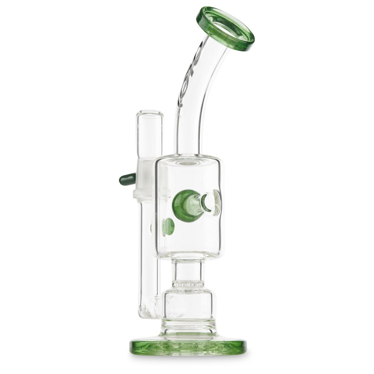 toro glass stemless jet ball perc green stardust rig for dabbing dabs