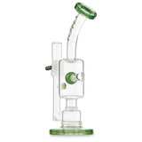 toro glass stemless jet ball perc green stardust rig for dabbing dabs
