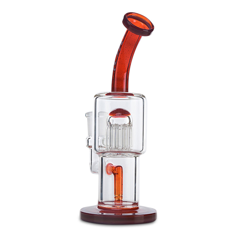 toro glass mac 8 red elvis mini glass bong for smoking oils and wax