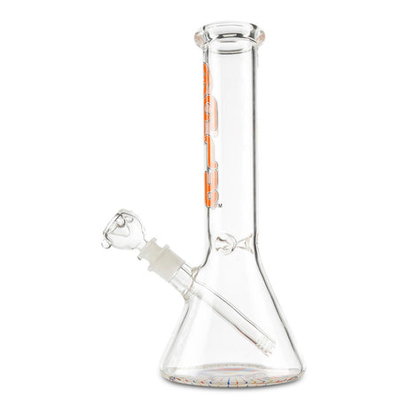trippy peace sign water pipe bong with glass slide and downstem