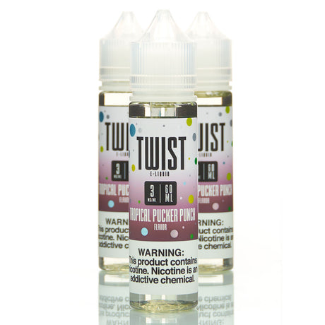 Twist E-Liquids Vape Juice 3mg Nicotine Tropical Pucker Punch