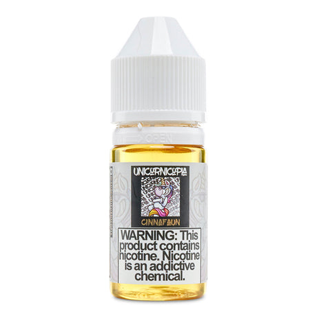 cinnamon bun flavored salt nic vape juice