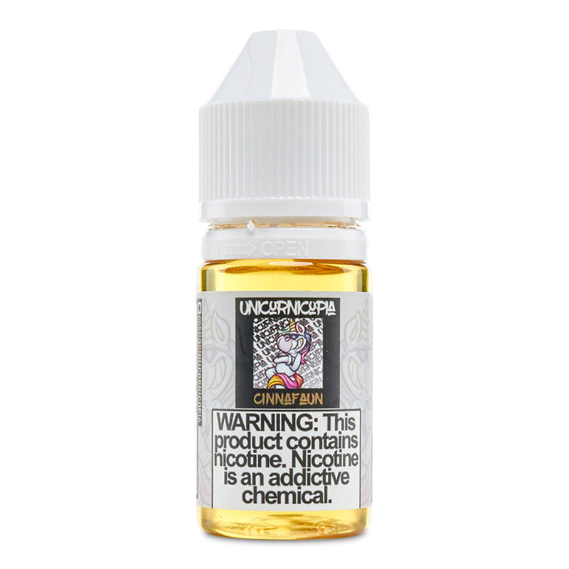 cinnamon bun flavored salt nic vape juice