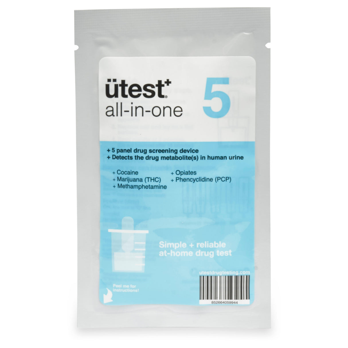 5 panel drug test for at home self drug testing