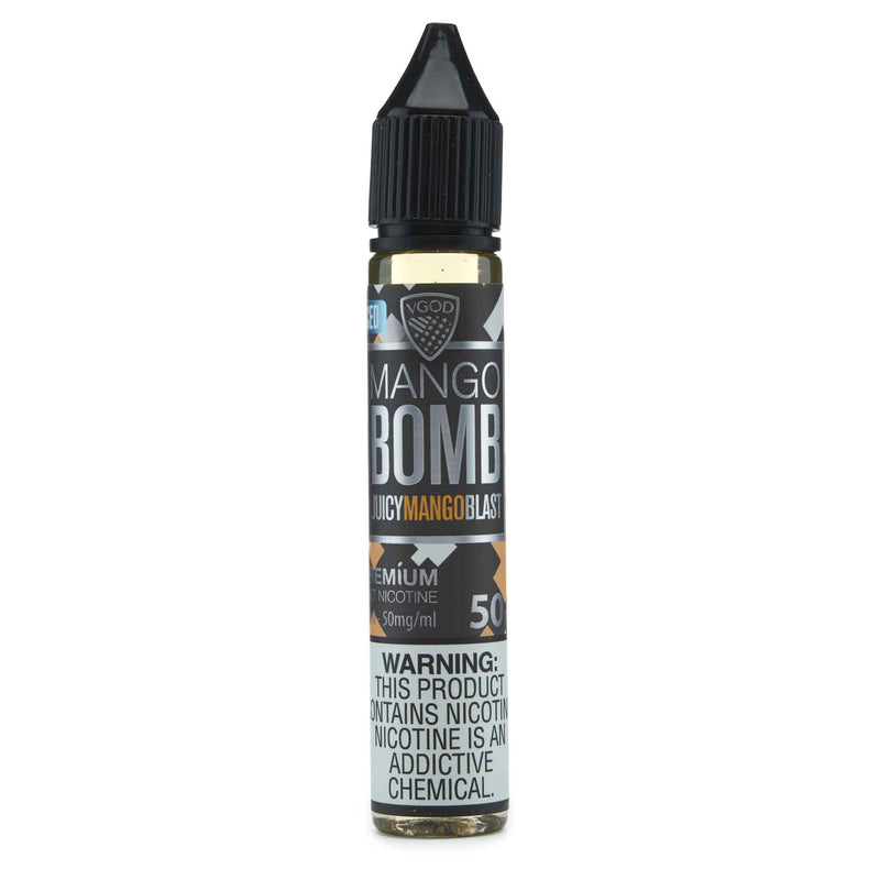 VGOD Vape juice bottle Mango Blast Flavored Vape Juice SaltNic Labs