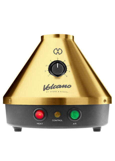 Storz & Bickle Volcano Special Gold Edition front shop with analog temperature control knobs- Limited Supply