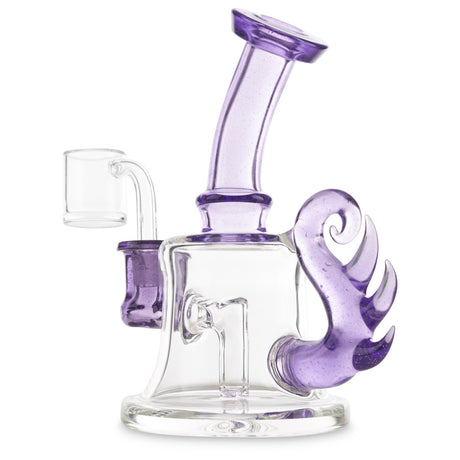 waugh st glass banger hanger light purple at cloud 9 smoke co