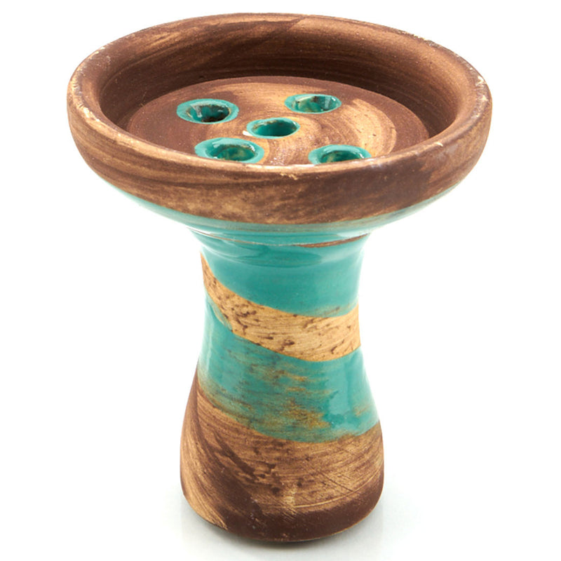 Zahrah Cacao Hookah Bowl Green