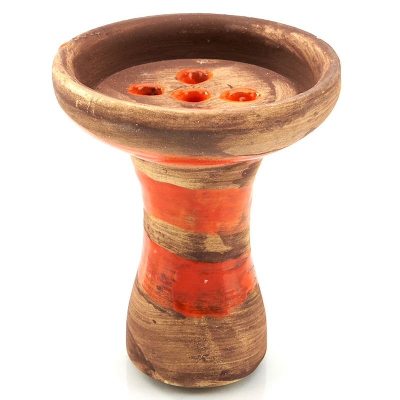 Zahrah Cacao Hookah Bowl Orange