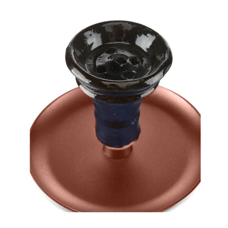 Zahrah Mini Ringer Hookah Complete Shisha Smoking Pipe Set Rose Gold